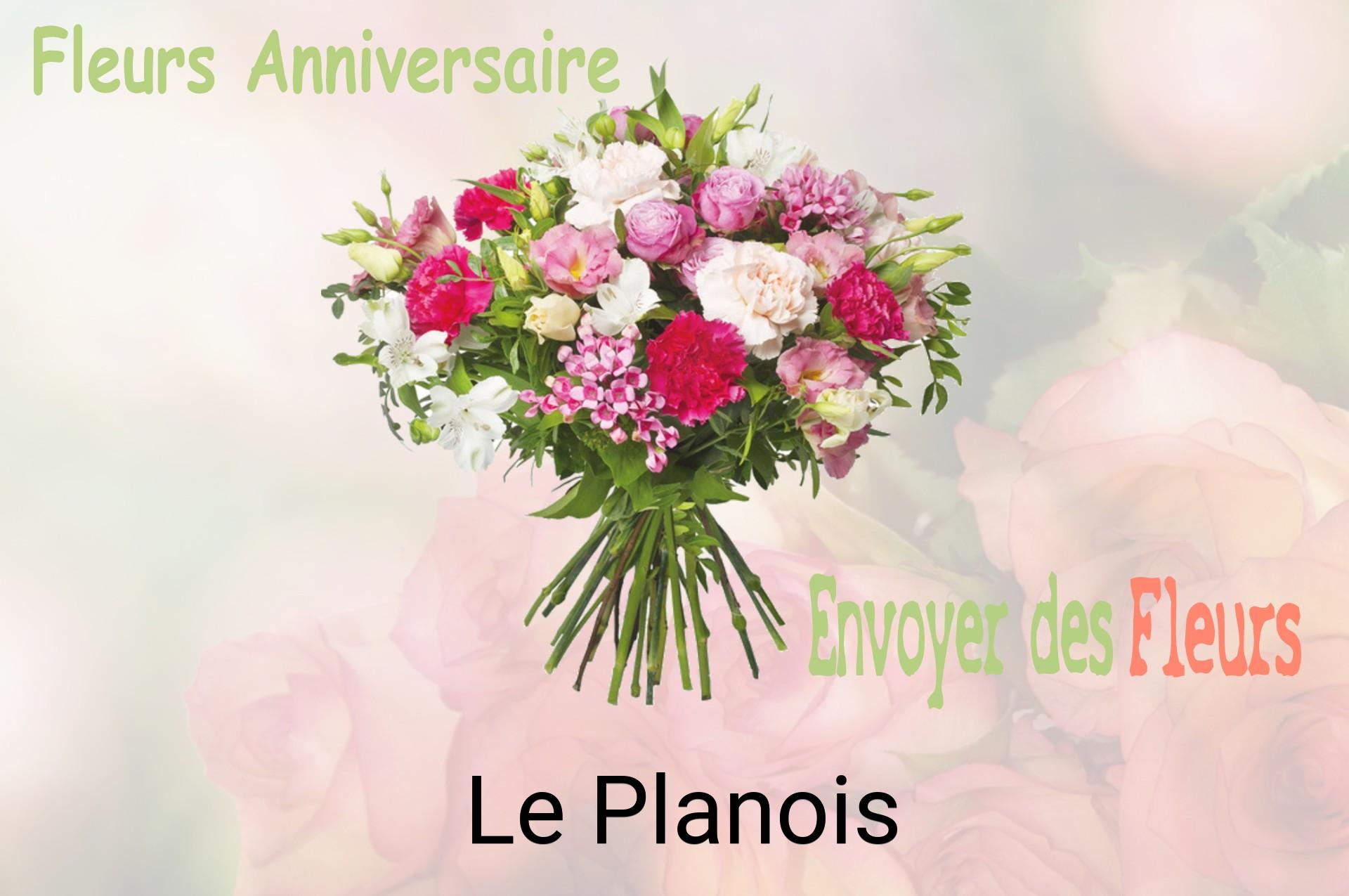 Bouquet de fleurs d’anniversaire livré à Le Planois