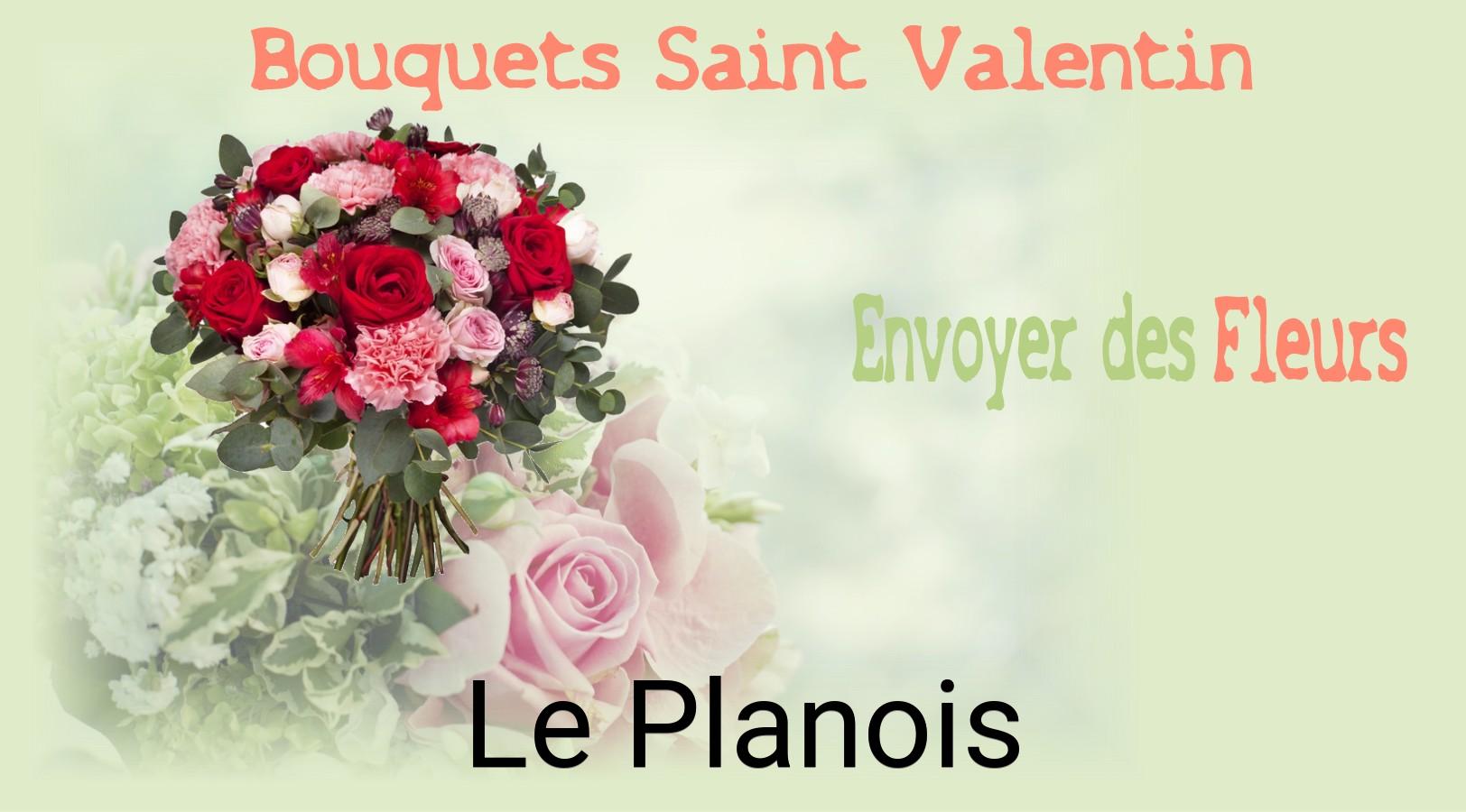 Roses de Saint-Valentin livrées à Le Planois